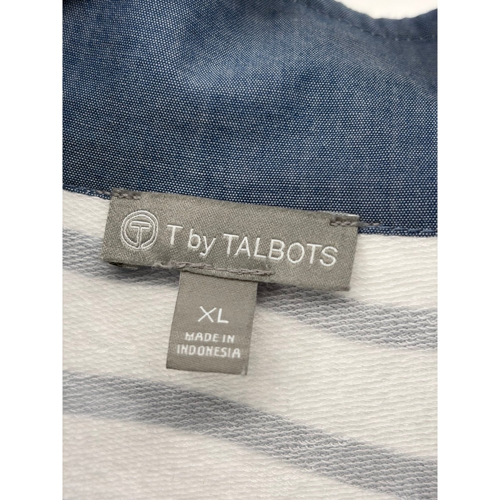 Women's T by Talbots Light Weight Stripe Jacket‎ Size X-Large, Full Zip, Casual - Picture 2 of 6